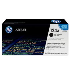 Hp 124A Toner, Black Single Pack, Q6000A